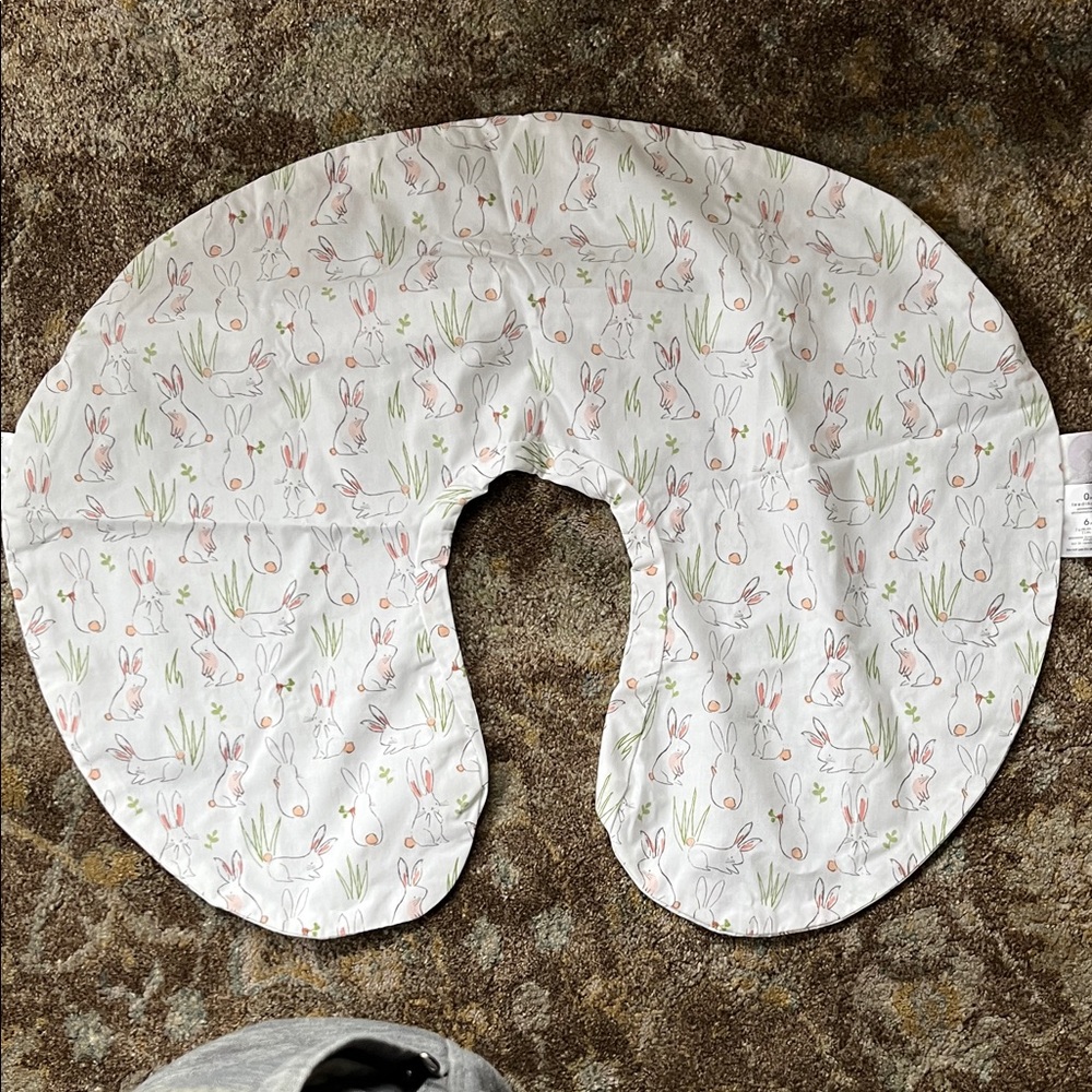 Bunny Print Boppy Nursing Pillow Cover